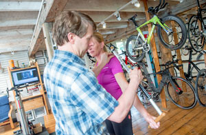 If you are completing an Existing Bike Fit, we review your riding position and provide recommendations on changes you can make to your existing bike.