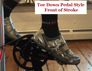 Toe-Down-Pedaling-Front