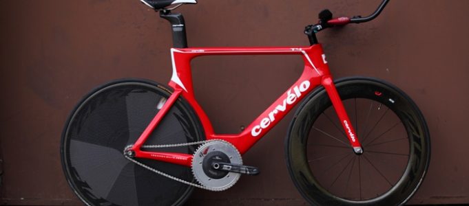 Dean’s World Record Holding Cervelo T4 Track Bike Setup